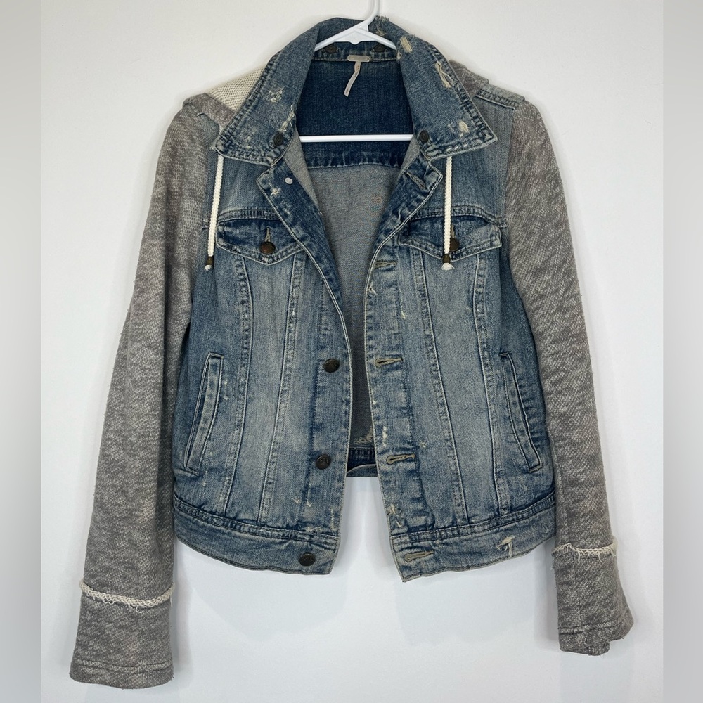 Free People Hooded Jacket